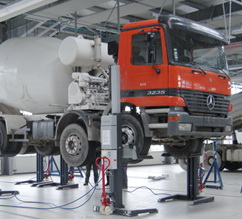 Оборудование для ремонта грузовых автомобилей